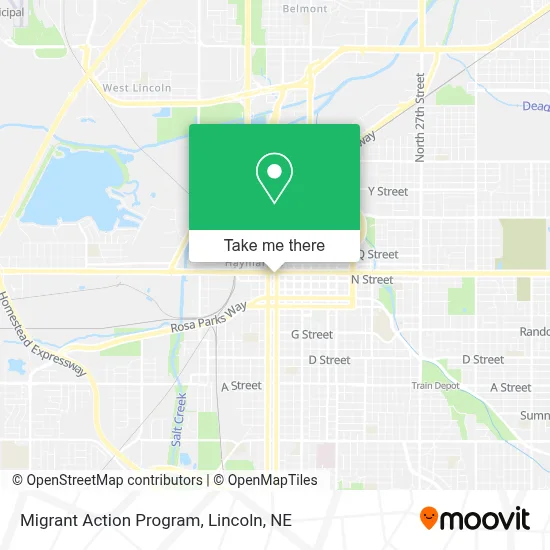 Migrant Action Program map