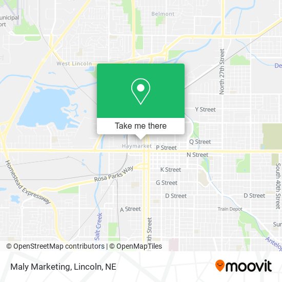 Maly Marketing map