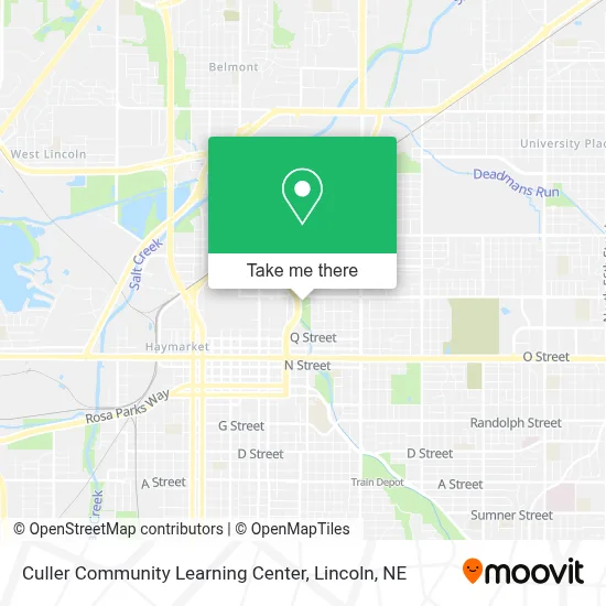 Culler Community Learning Center map