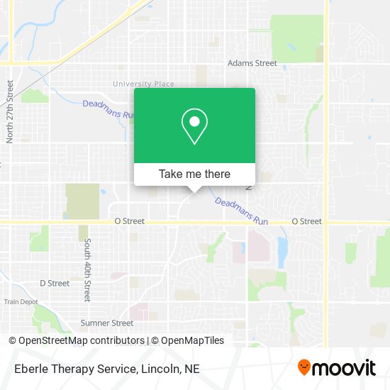 Eberle Therapy Service map