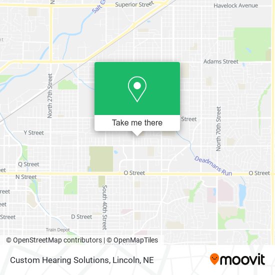 Custom Hearing Solutions map