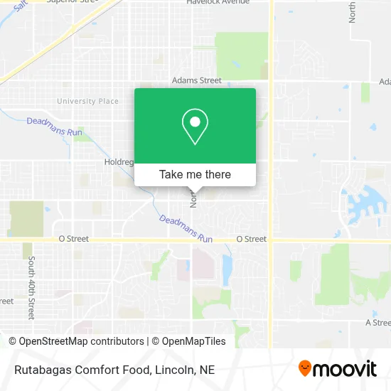 Rutabagas Comfort Food map