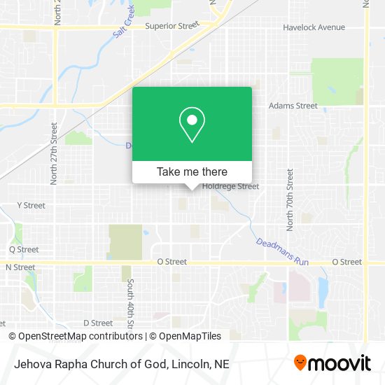 Jehova Rapha Church of God map