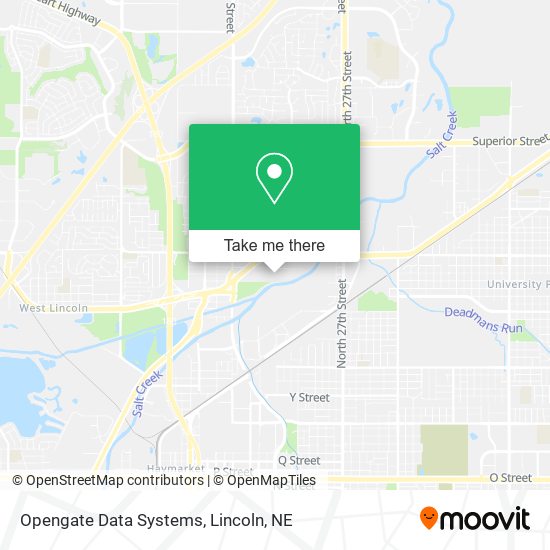 Opengate Data Systems map