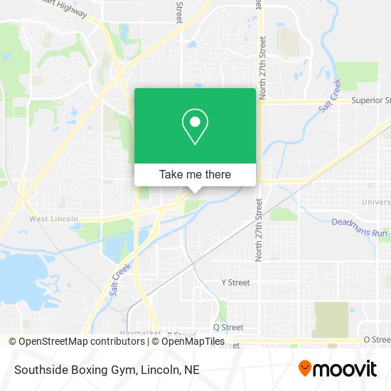 Mapa de Southside Boxing Gym