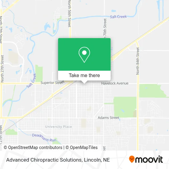 Advanced Chiropractic Solutions map