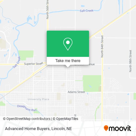 Advanced Home Buyers map