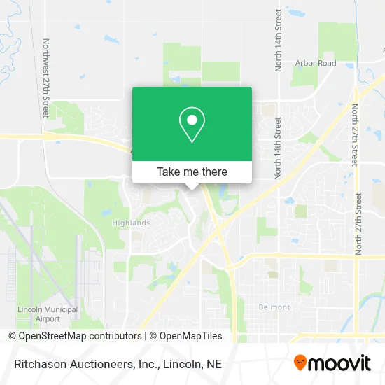 Ritchason Auctioneers, Inc. map