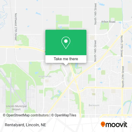 Rentalyard map