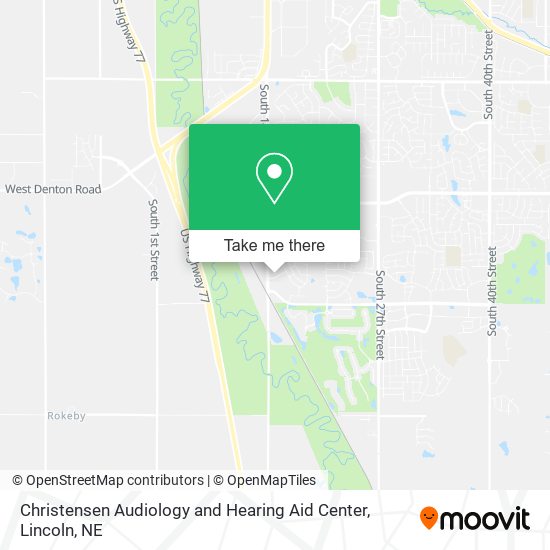 Christensen Audiology and Hearing Aid Center map