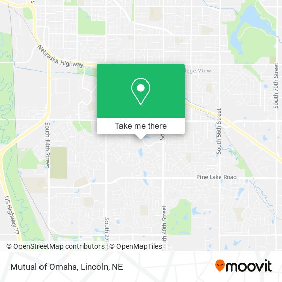 Mapa de Mutual of Omaha