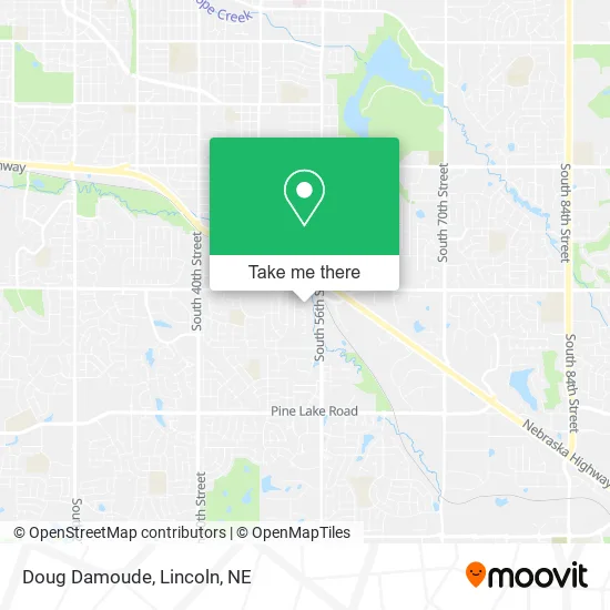 Doug Damoude map