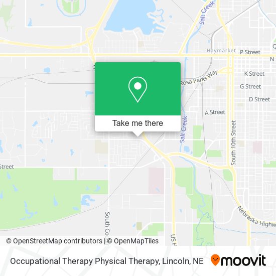 Occupational Therapy Physical Therapy map