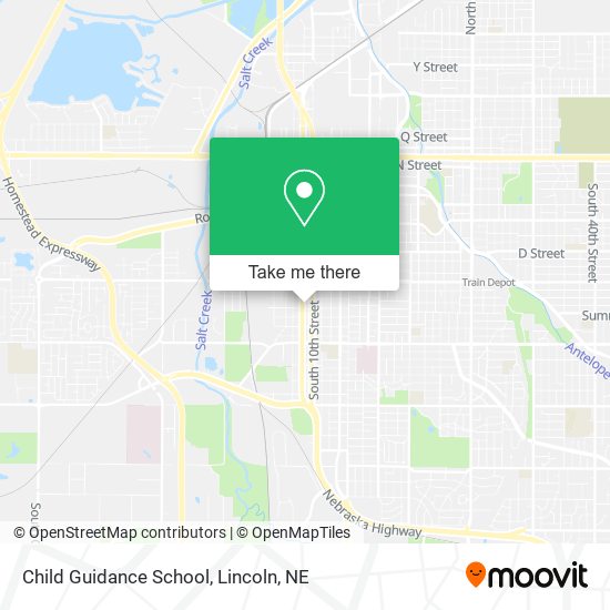 Child Guidance School map