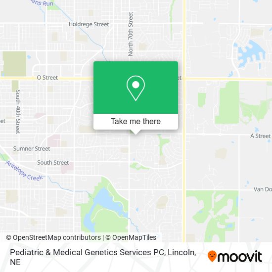Pediatric & Medical Genetics Services PC map