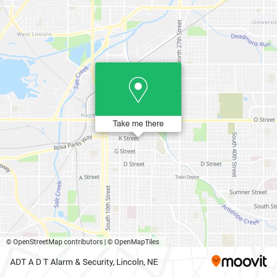 ADT A D T Alarm & Security map