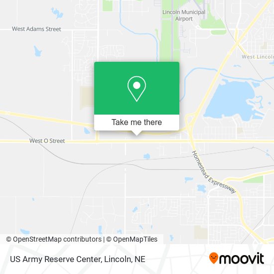 US Army Reserve Center map