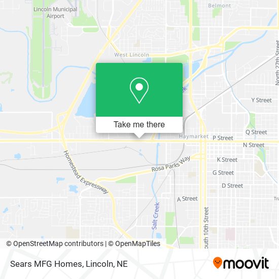 Sears MFG Homes map