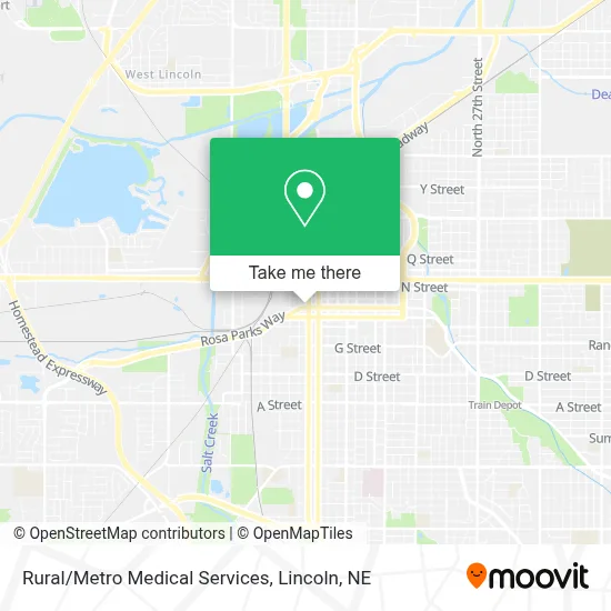 Rural/Metro Medical Services map