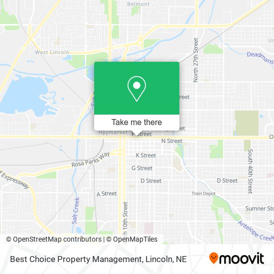 Best Choice Property Management map