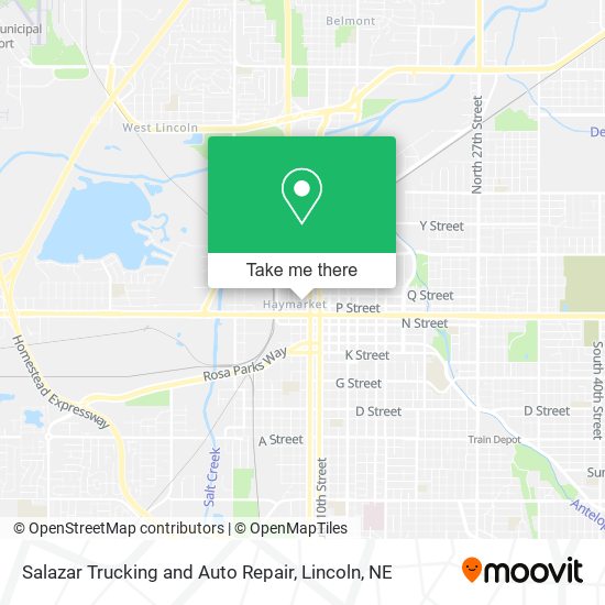 Salazar Trucking and Auto Repair map