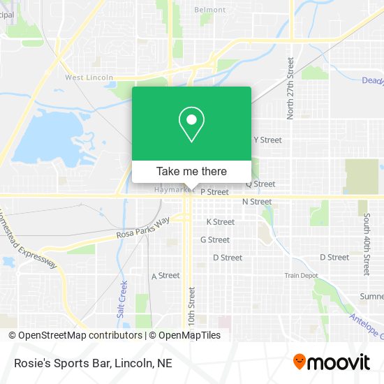 Mapa de Rosie's Sports Bar