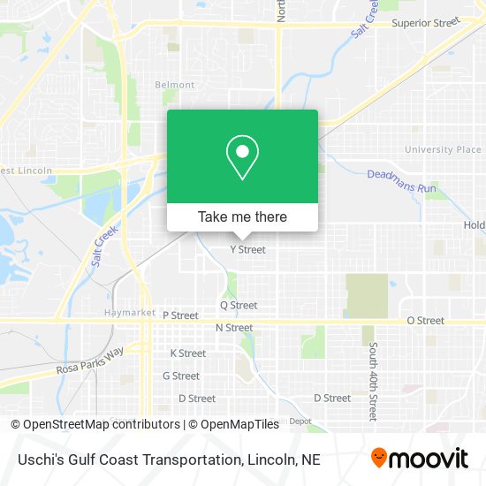 Mapa de Uschi's Gulf Coast Transportation