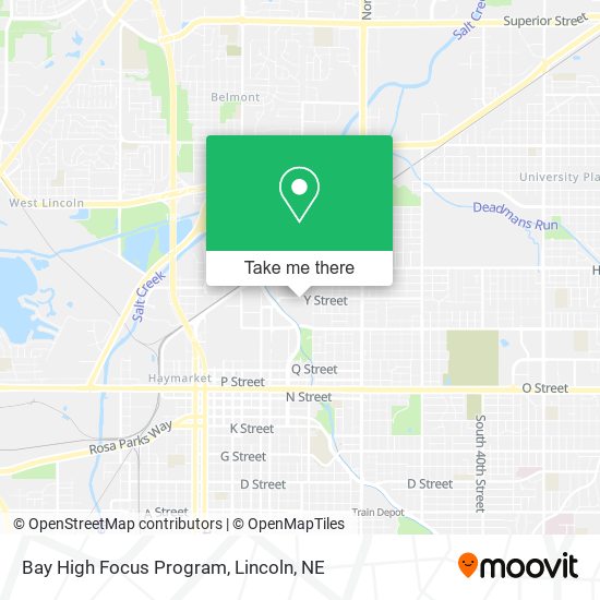 Mapa de Bay High Focus Program