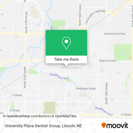 Mapa de University Place Dentist Group