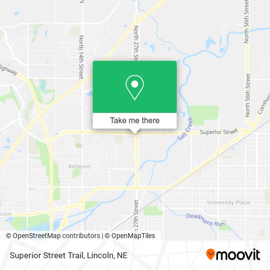 Mapa de Superior Street Trail