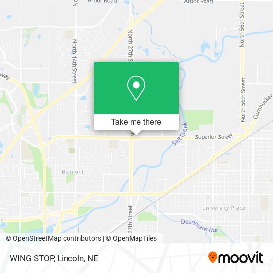 Mapa de WING STOP