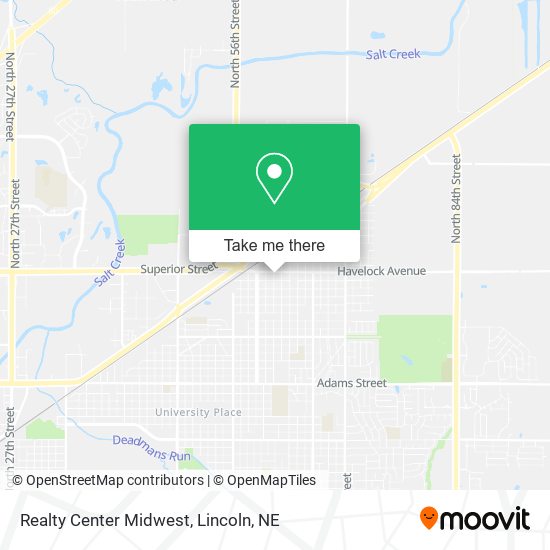 Realty Center Midwest map
