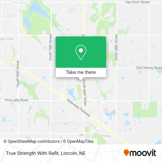True Strength With Refit map