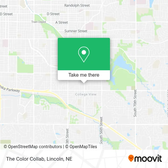 The Color Collab map