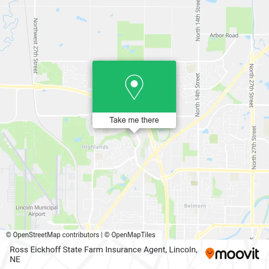 Ross Eickhoff State Farm Insurance Agent map