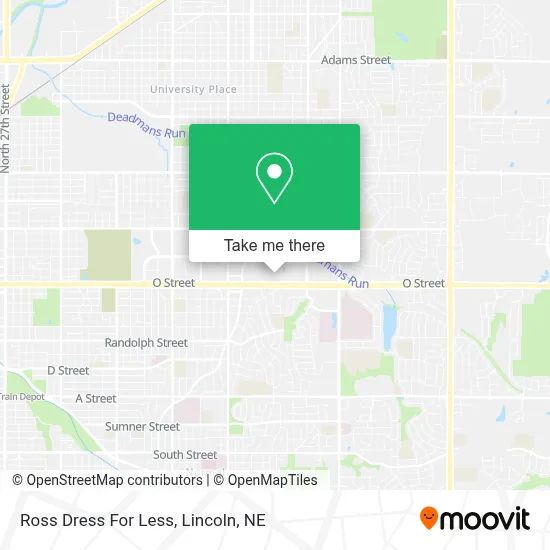 Ross Dress For Less map