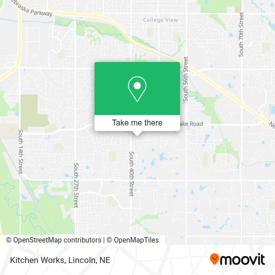 Kitchen Works map