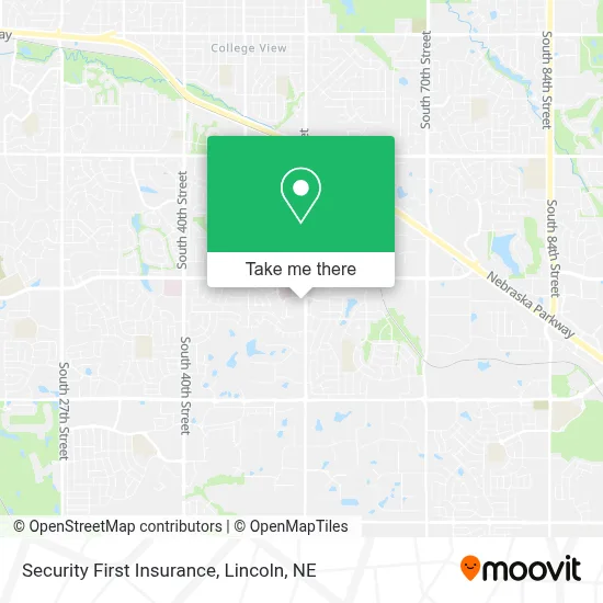 Security First Insurance map