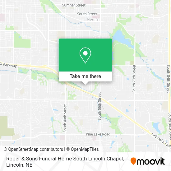 Roper & Sons Funeral Home South Lincoln Chapel map