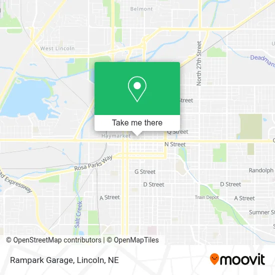 Rampark Garage map