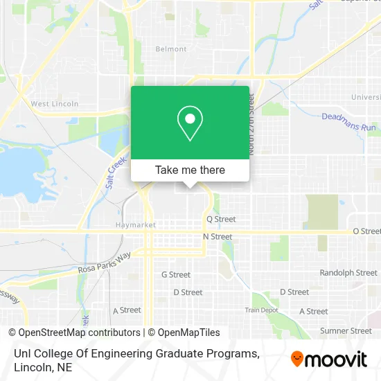 Unl College Of Engineering Graduate Programs map
