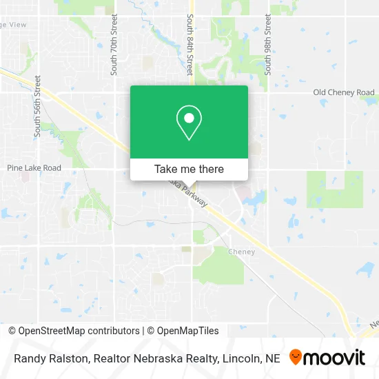 Randy Ralston, Realtor Nebraska Realty map
