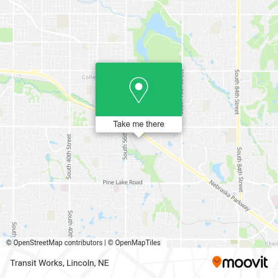 Transit Works map