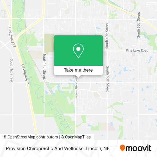 Provision Chiropractic And Wellness map