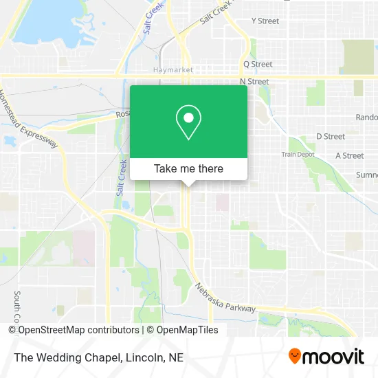 The Wedding Chapel map
