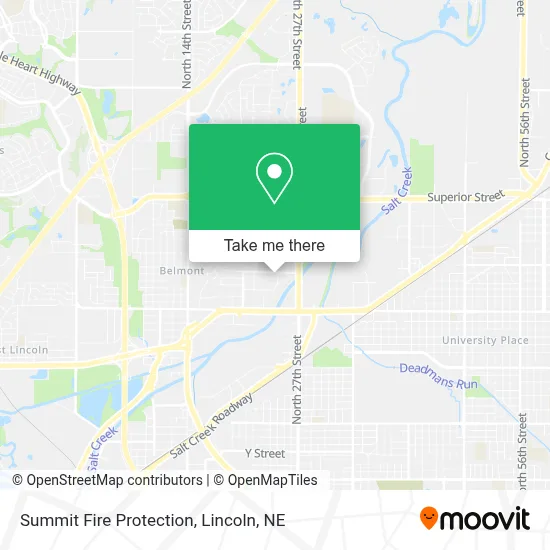 Summit Fire Protection map