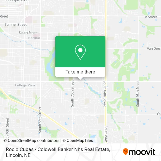 Rocio Cubas - Coldwell Banker Nhs Real Estate map