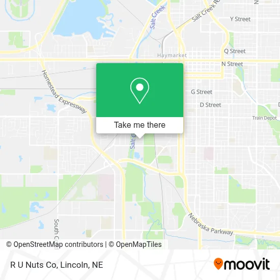 R U Nuts Co map