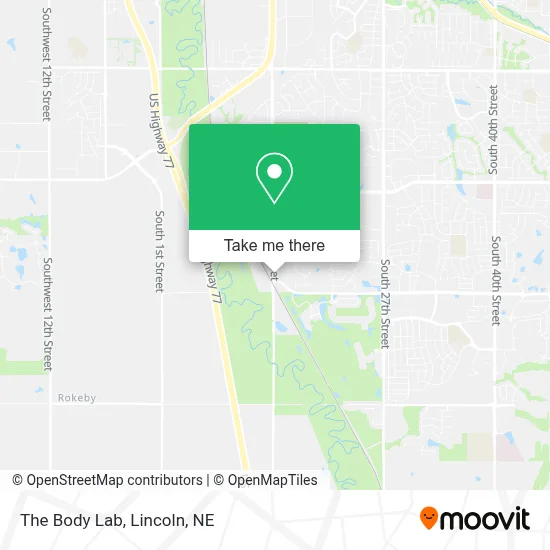 The Body Lab map