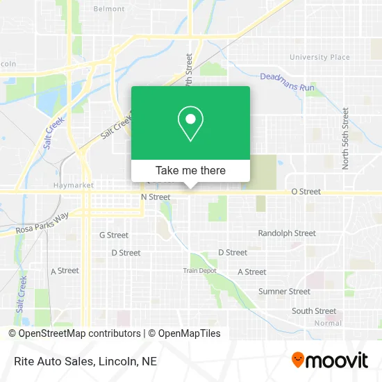 Rite Auto Sales map